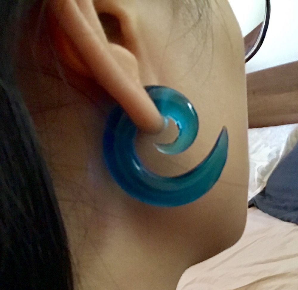 Custom Order Glass Spiral